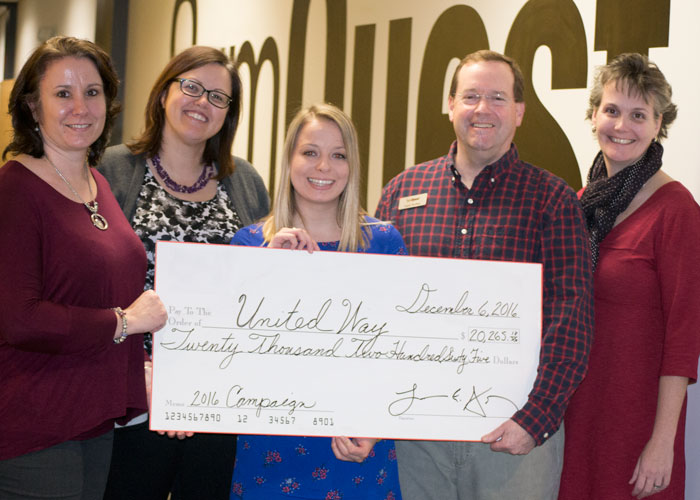 SymQuest Raises $20,000 for the United Way